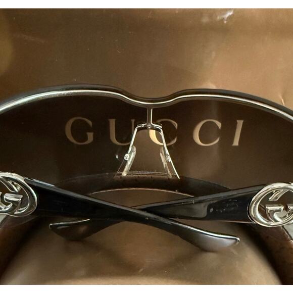Gucci Bronx Sunglasses w Case, Dustcloth EUC main image 6